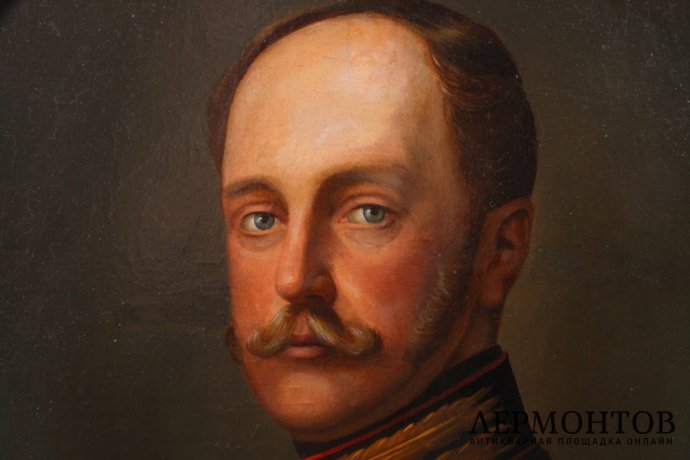Портрет Николая I. Холст, масто. Российская империя, 1864.