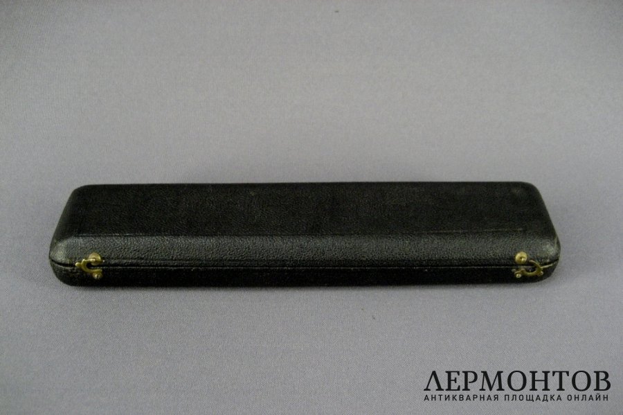 Дирижерская палочка. Дерево, серебро 950 пробы. Франция, XIX век. 