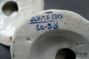 Композиция Украиночка. Фарфор. СССР, Дулево, 50-60-е годы ХХ века