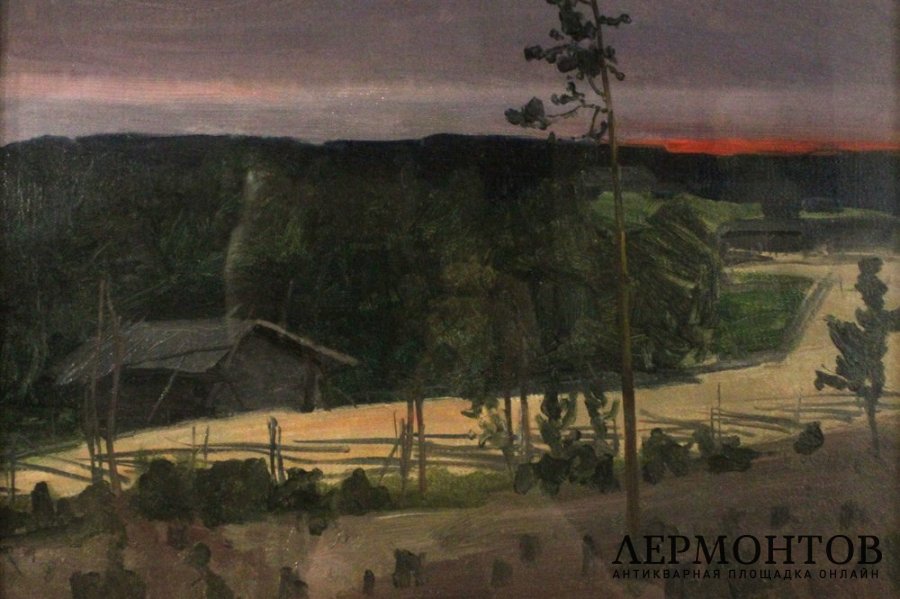Картина. Столица Е.И. Пейзаж, 1960-е годы.
