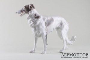 Статуэтка. Русская борзая. Bing Grondahl. Дания. XX в.