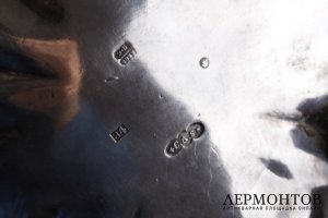 Кофейник Карл Сейпель. Серебро 84 пробы. Российская империя, середина XIX века.