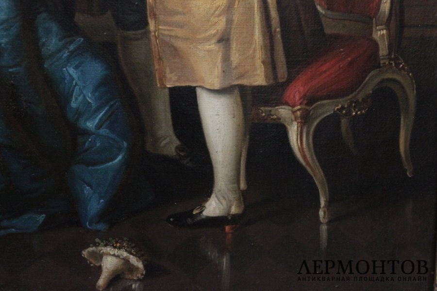 Картина. Жанровая сцена. Конец XVIII в. Франция