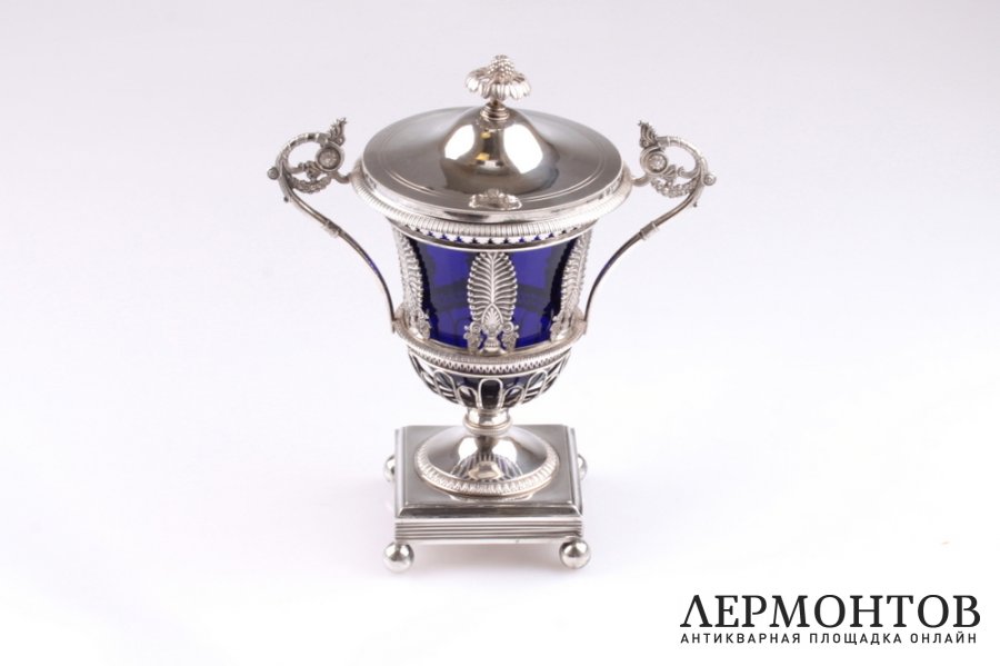 Ваза для конфет. Серебро 950. Франция