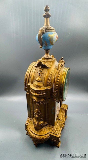 Каминные часы с парными канделябрами. Japy Frères, Франция, 1880–1890 годы