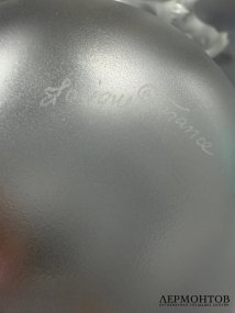 Икорница «Igor». Хрусталь, позолоченный металл, Lalique, Франция