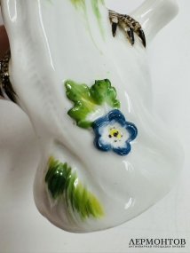 Статуэтка «Щегол». Фарфор, роспись, Meissen, Германия, 1-я половина 20 века