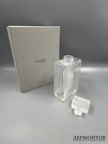 Флакон для духов «Duncan» в стиле ар-деко. Хрусталь, Lalique, Франция