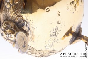 Набор солонок 1762 год. Серебро 925. Англия