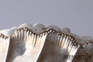 Кувшин на подносе. Серебро 800 пробы. Италия