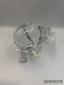 Статуэтка «Слоник». Хрусталь, Baccarat, Франция