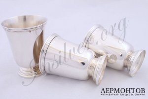 Набор из трех стаканов Cardeilhac. Франция.