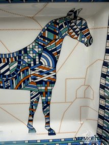 Пепельница «Cheval Déco». Фарфор, Hermès, Франция