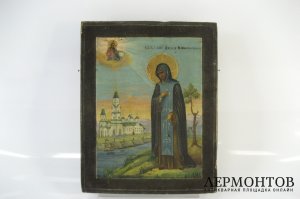 Икона. Образ Святой Княгини Анны Кашинской. Дерево. Российская Империя, XIХ век.