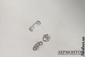 Большой кувшин SCHIAVON. Серебро 800. Италия