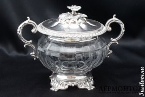 Ваза Diosne. Серебро 950. Франция