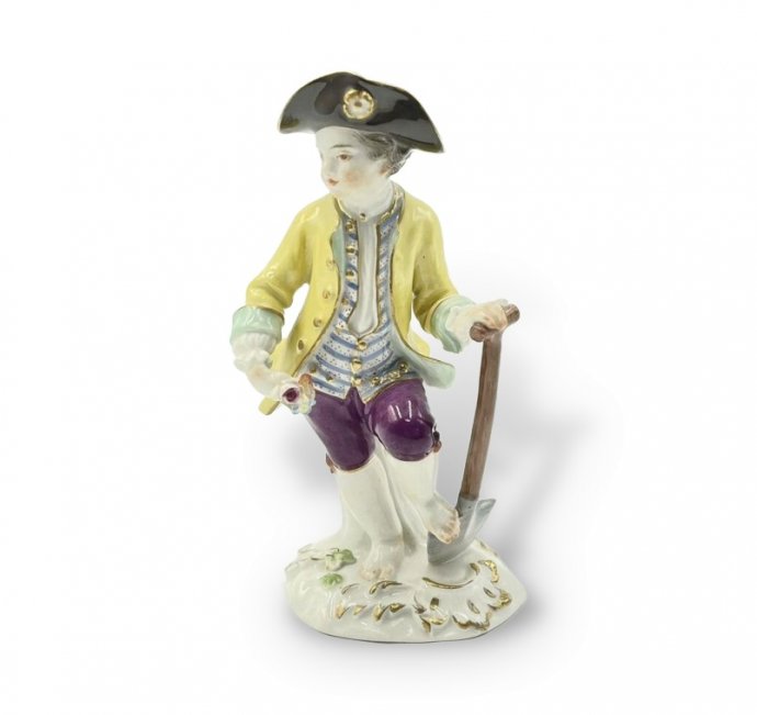 Статуэтка Садовник. Meissen, 1 пол. 20 века. Фарфор, роспись.