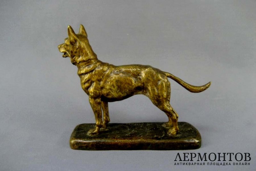 Овчарка. Бронза. Европа, рубеж XIX-ХХ веков.  