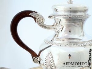 Сервиз Berger Nesme. Серебро 950 пробы. Франция