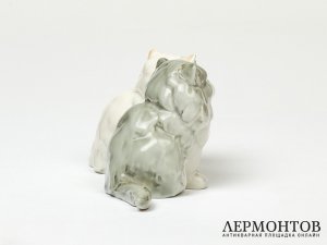 Статуэтка «Персидские котята». Фарфор, Hutschenreuther, Германия, 1970 год