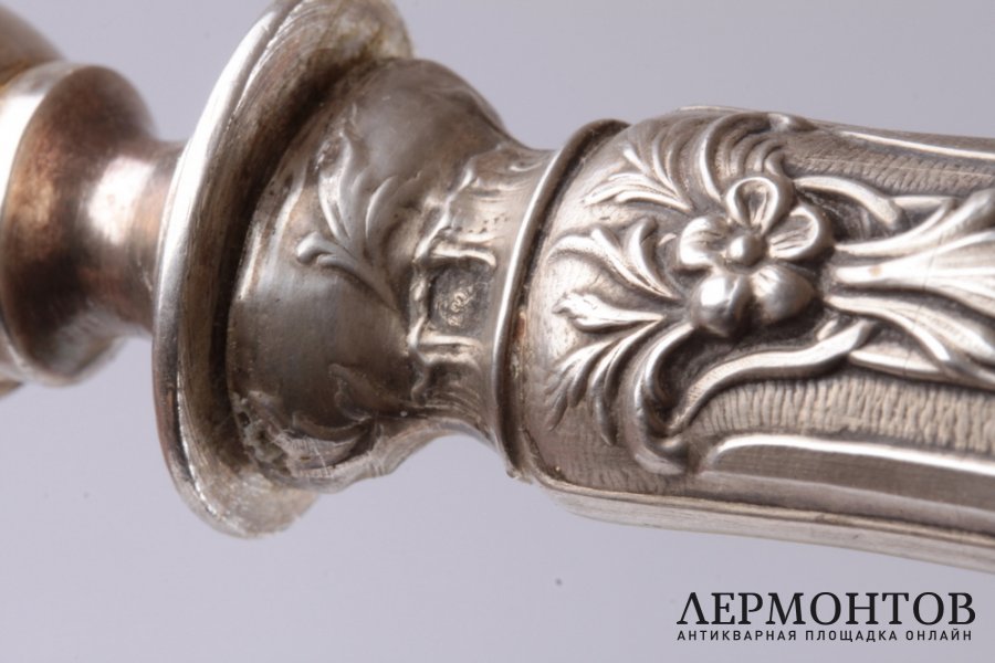 Захват для ноги в коробке. Серебро 950 пробы. Франция