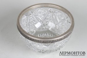 Ваза для фруктов. Россия, Санкт-Петербург, 2 Художественная Артель. Серебро 84 пробы.