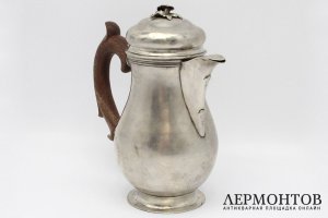 Кофейник, кувшин. Серебро. Россия, 1778 год.