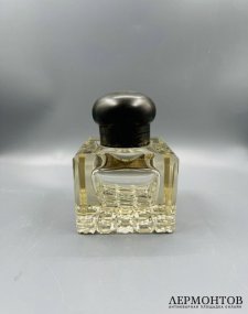 Чернильница. Серебро 800 пробы, хрусталь, Германия, начало 20 века