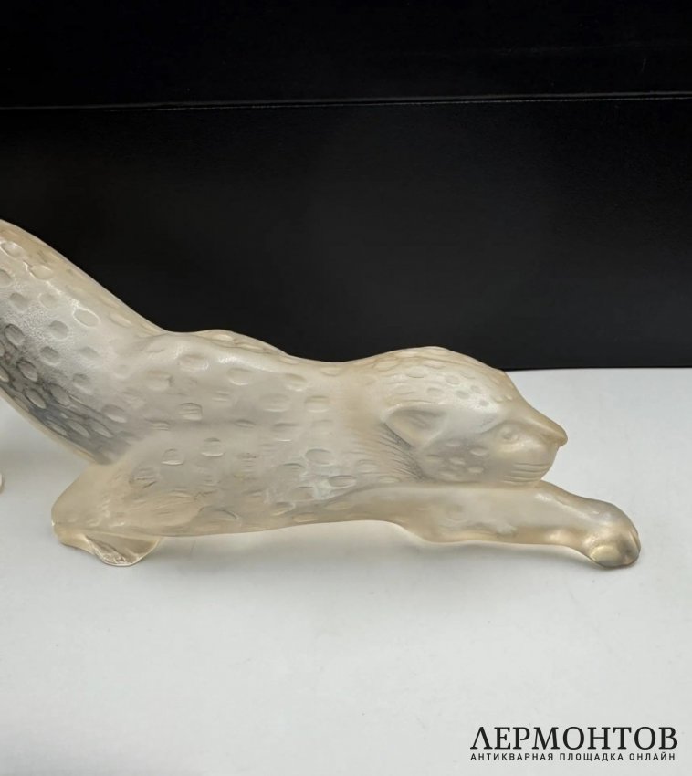 Скульптура «Пантера Zeila». Хрусталь, Lalique, Франция