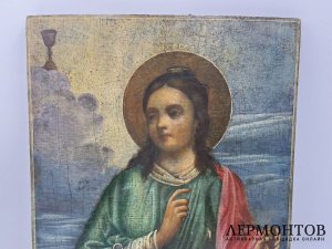 Икона Святая Варвара. Россия, 19 век.