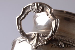 Сахарница Louis Coignet. Серебро 950 пробы. Конец XIX в. Франция