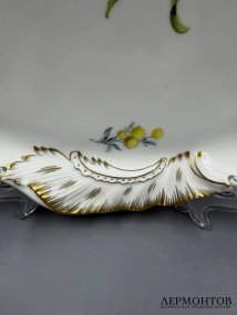 Парадное блюдо «Мейсенский букет». Фарфор, роспись, Meissen, Германия