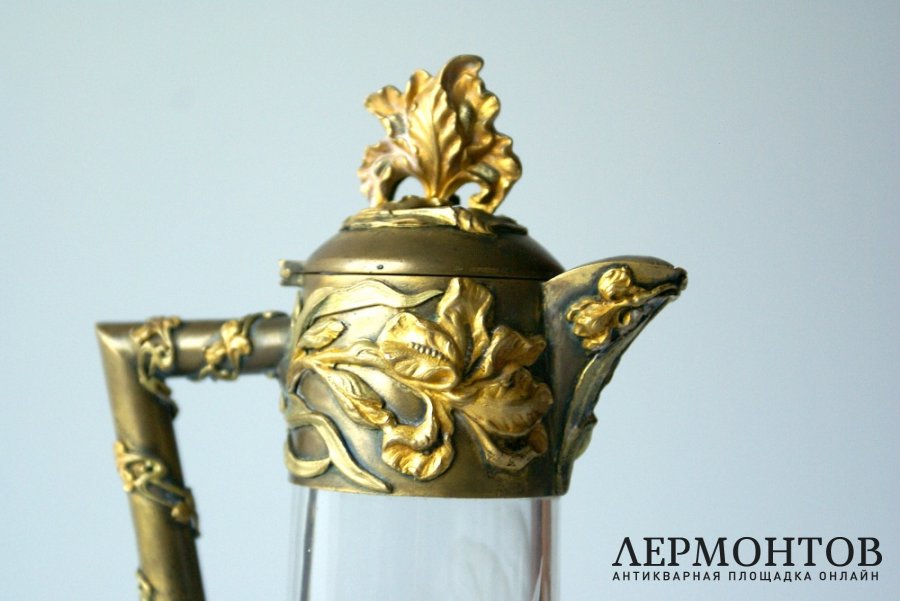 Набор для ликера, тет-а-тет. WMF, Германия, начало 20в