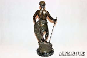 Скульптура Галльский воин. Бронза. Antoine Bofill. Франция