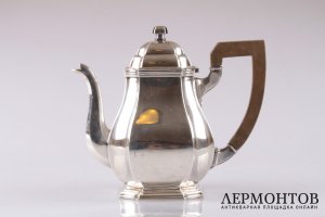 Чайник Bouchot. Серебро 950. Франция