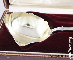Ложка для соуса Puiforcat. Серебро 950. Франция