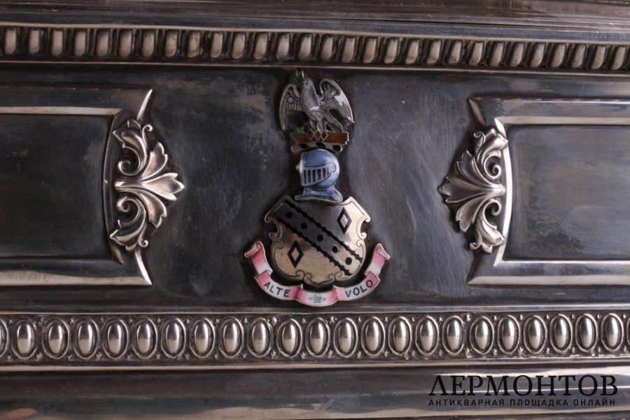 Шкатулка для украшений. Серебро 925 пробы. Англия, 1936 год.