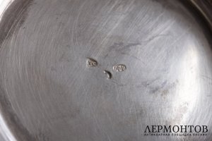 Сахарница барокко. Серебро 800 пробы. Конец XIX в. Италия