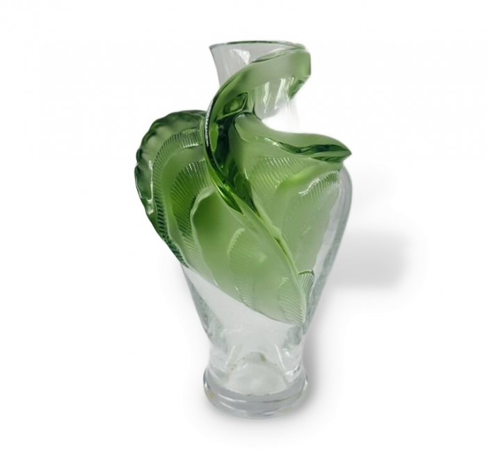 Ваза «Tanega». Хрусталь, Lalique, автор М.-К. Лалик, Франция, 1994 год