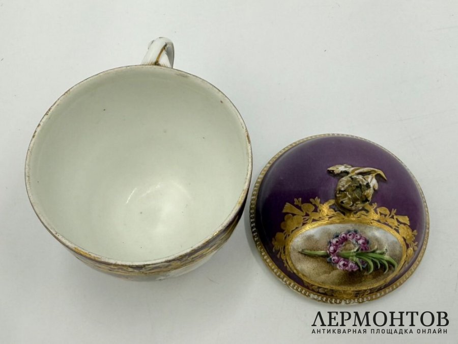 Чашка с мифологическим сюжетом. Германия, Meissen, 18 век. Фарфор, роспись.