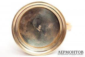 Кружка по рисункам Ф.Г. Солнцева. Фирма П. Овчинникова. Серебро 84. Россия, XIX в.
