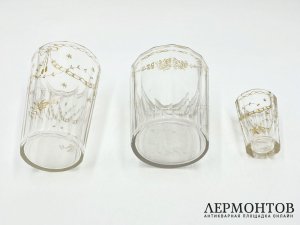 Стаканы. Россия, завод Потемкина, 18 век. 