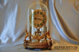 Часы "Kern". Бронза. Раритет. Германия