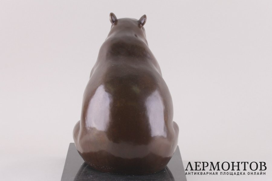 Скульптура в стиле Ар Деко Медведь. Франция, Париж, 1920-1940-е гг.