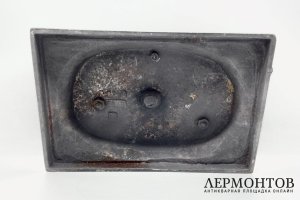 Скульптурная композиция Футболисты. СССР, Касли, А. В. Чиркин, 1960 год. Чугун.