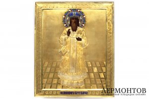 Икона Святой Патриарх Никифор. 1899-1908гг. Россия, Москва. Мастер Галкин С.Г