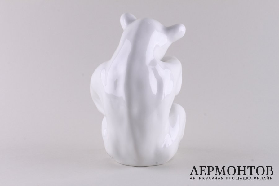 Статуэтка Медвежонок. Фарфор. Бельгия, Серабель, Cerabel, 1930-е.  