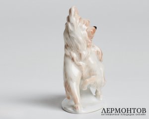 Статуэтка «Скай терьер». Фарфор, Rosenthal, Германия