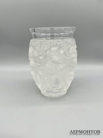 Ваза «Bagatelle» с птичками. Хрусталь, Lalique, Франция, 20 век