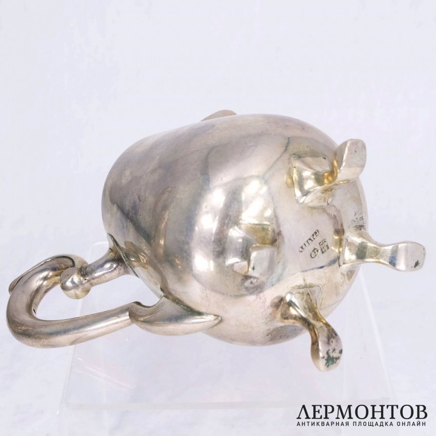 Кофейный набор 3 предмета. Грачев. Серебро 84 пробы. Российская империя